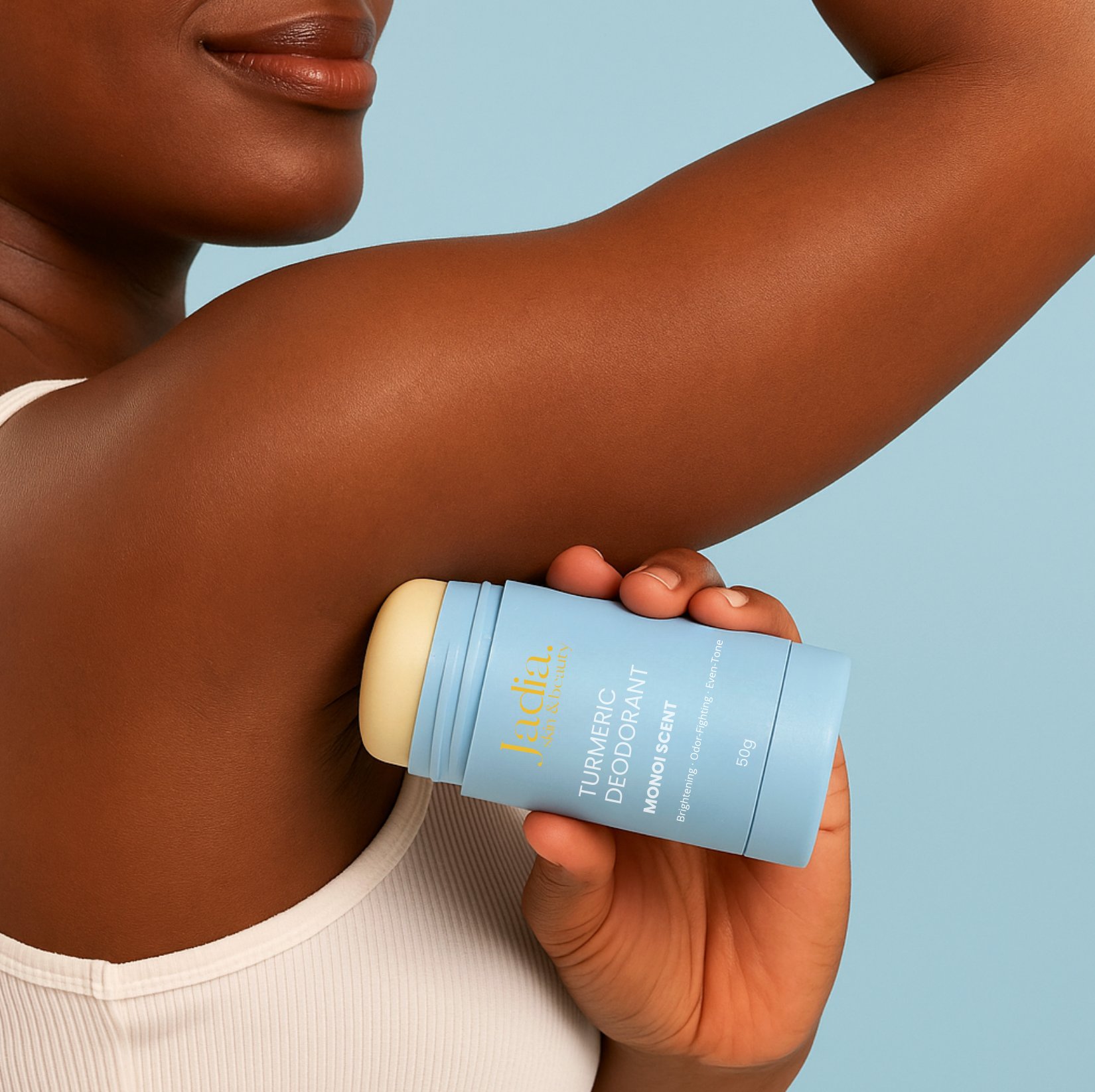 Turmeric Brightening Underarm Deodorant – Monoi Scent