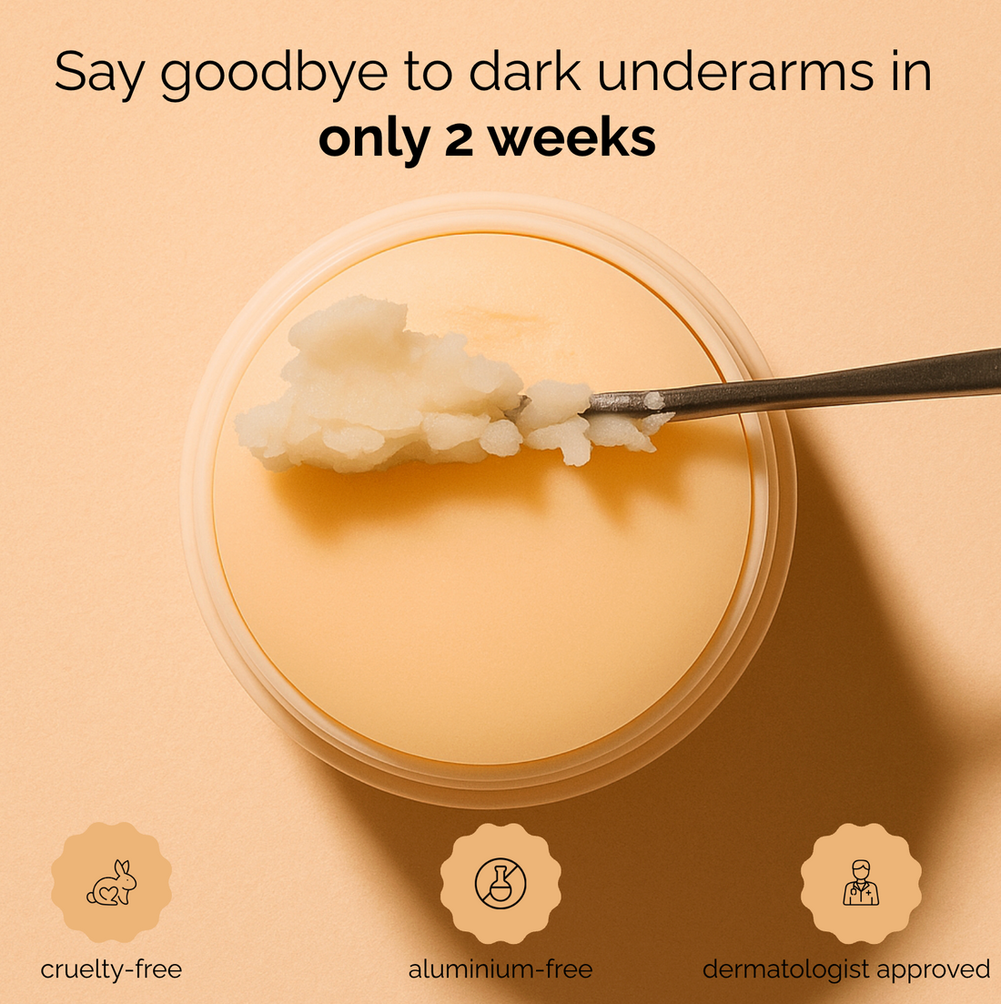 Turmeric Brightening Underarm Deodorant – Tropical Scent