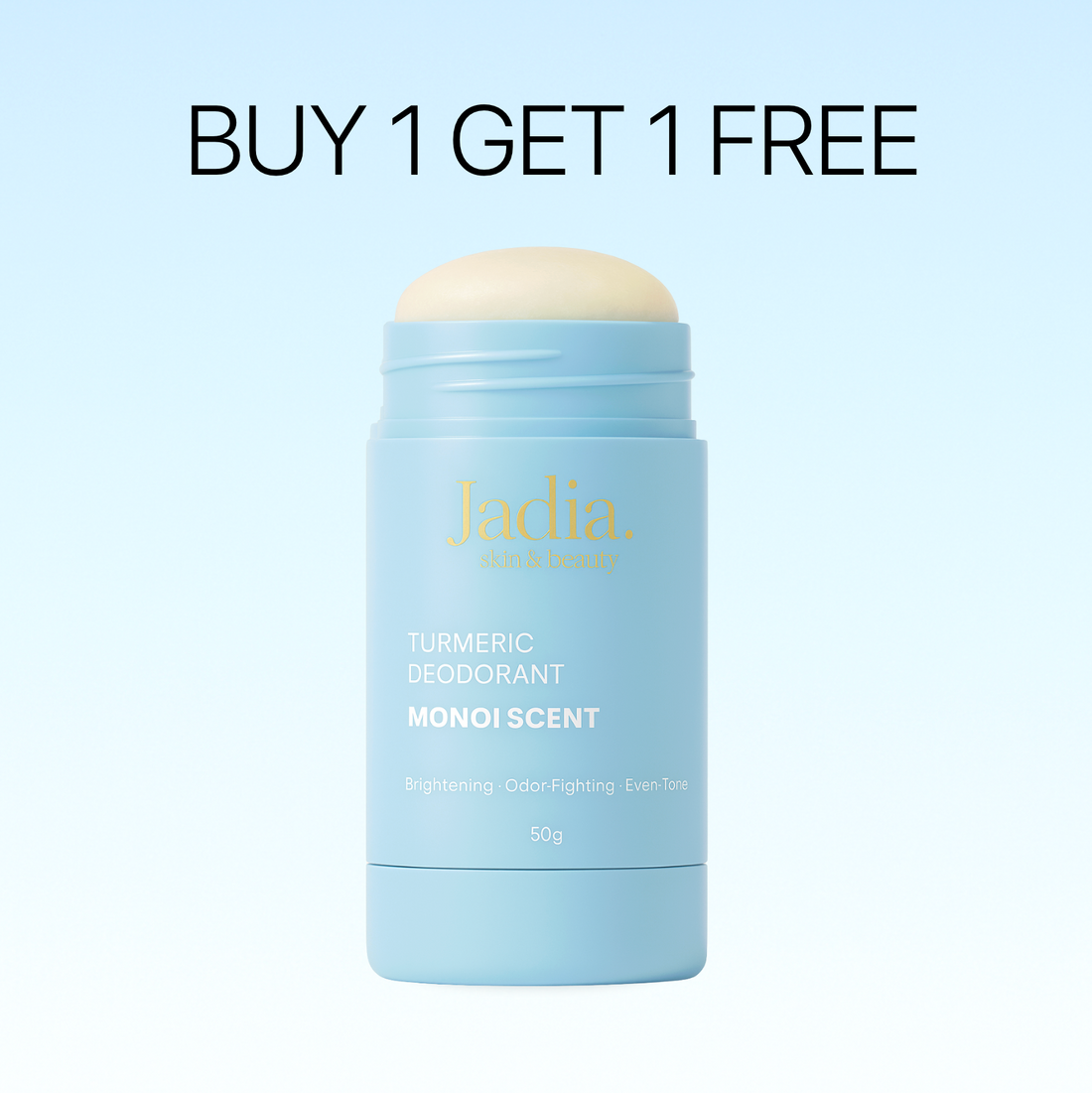 Turmeric Brightening Underarm Deodorant – Monoi Scent