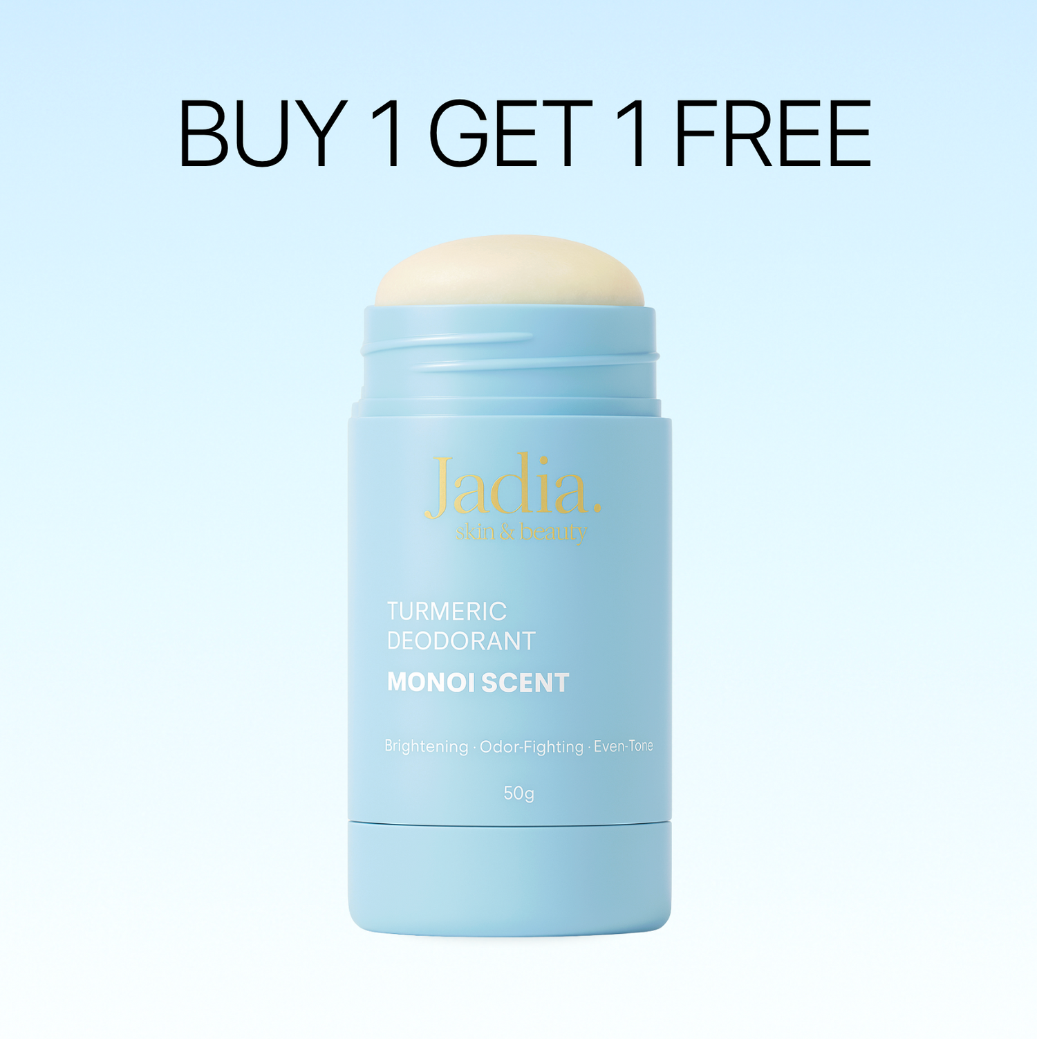 Turmeric Brightening Underarm Deodorant – Monoi Scent